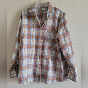 Princess Polly Sz L/XL Plaid Shirt